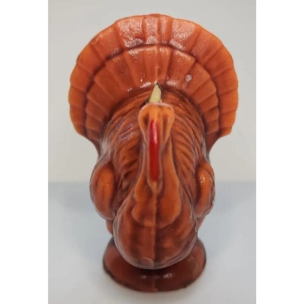 Vintage Gurley Thanksgiving Turkey Candle 2.5" SKU H96